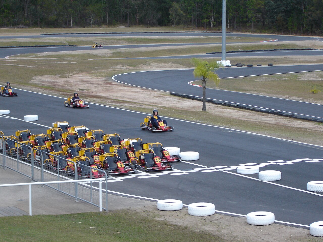 go kart racing track